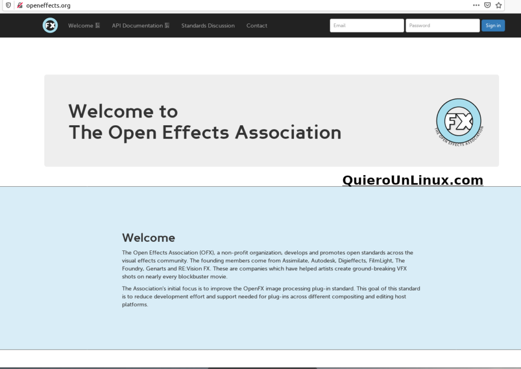 openeffects.org - quierounlinux.com